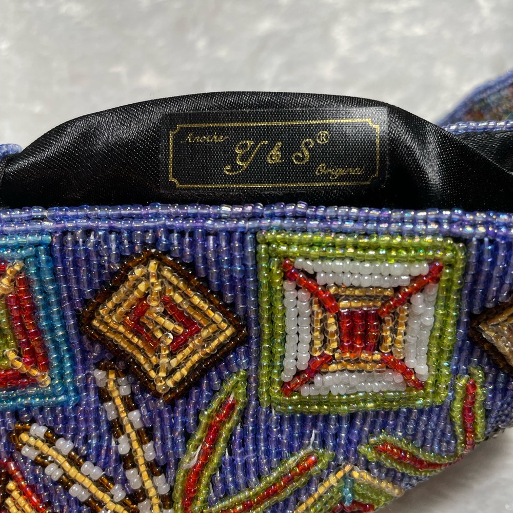 Y&S Original | Vintage Beaded Bag | Multicolored - Picture 9 of 12